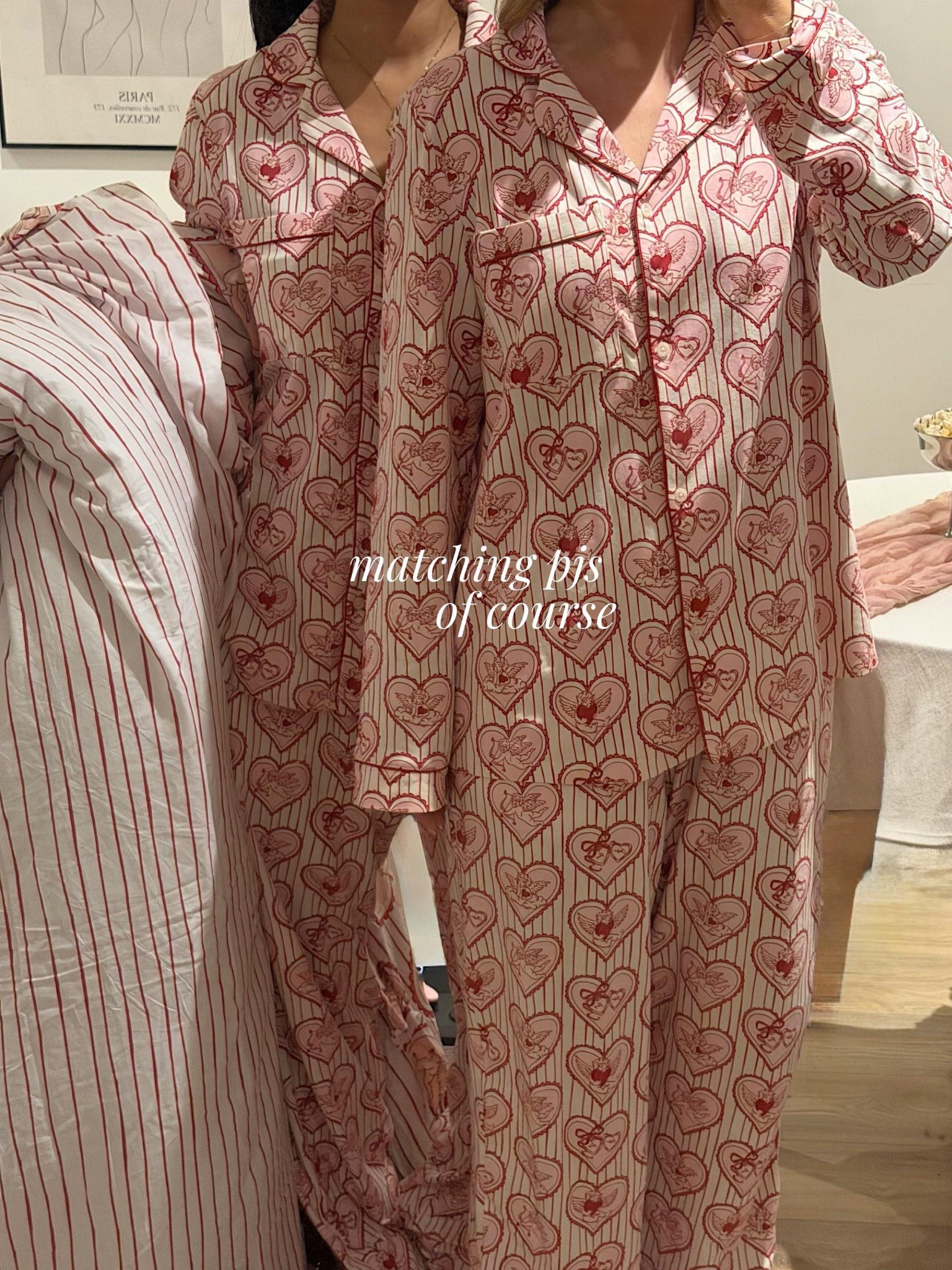 Galentines pjs 

#LTKuk #LTKdatenight #LTKeurope