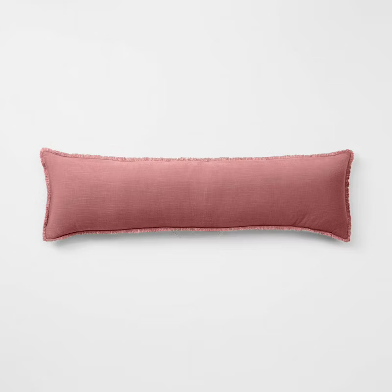 Lumbar Heavyweight Linen Blend Throw Pillow - Casaluna™ | Target