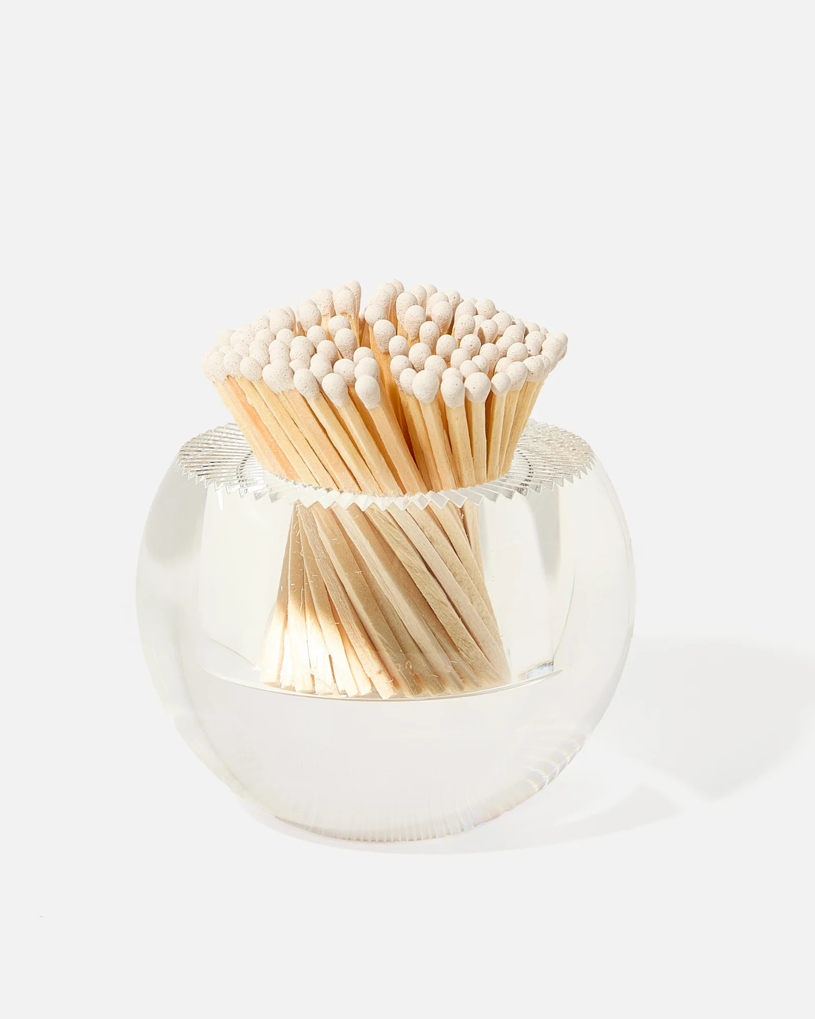 Round Match Striker - White Matches | Outrageous Interiors + Design