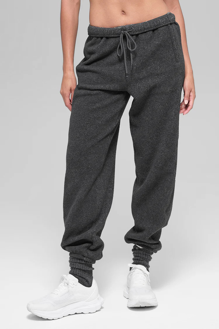 Polar Fleece High-Waist Retreat Jogger | Alo Yoga (US)