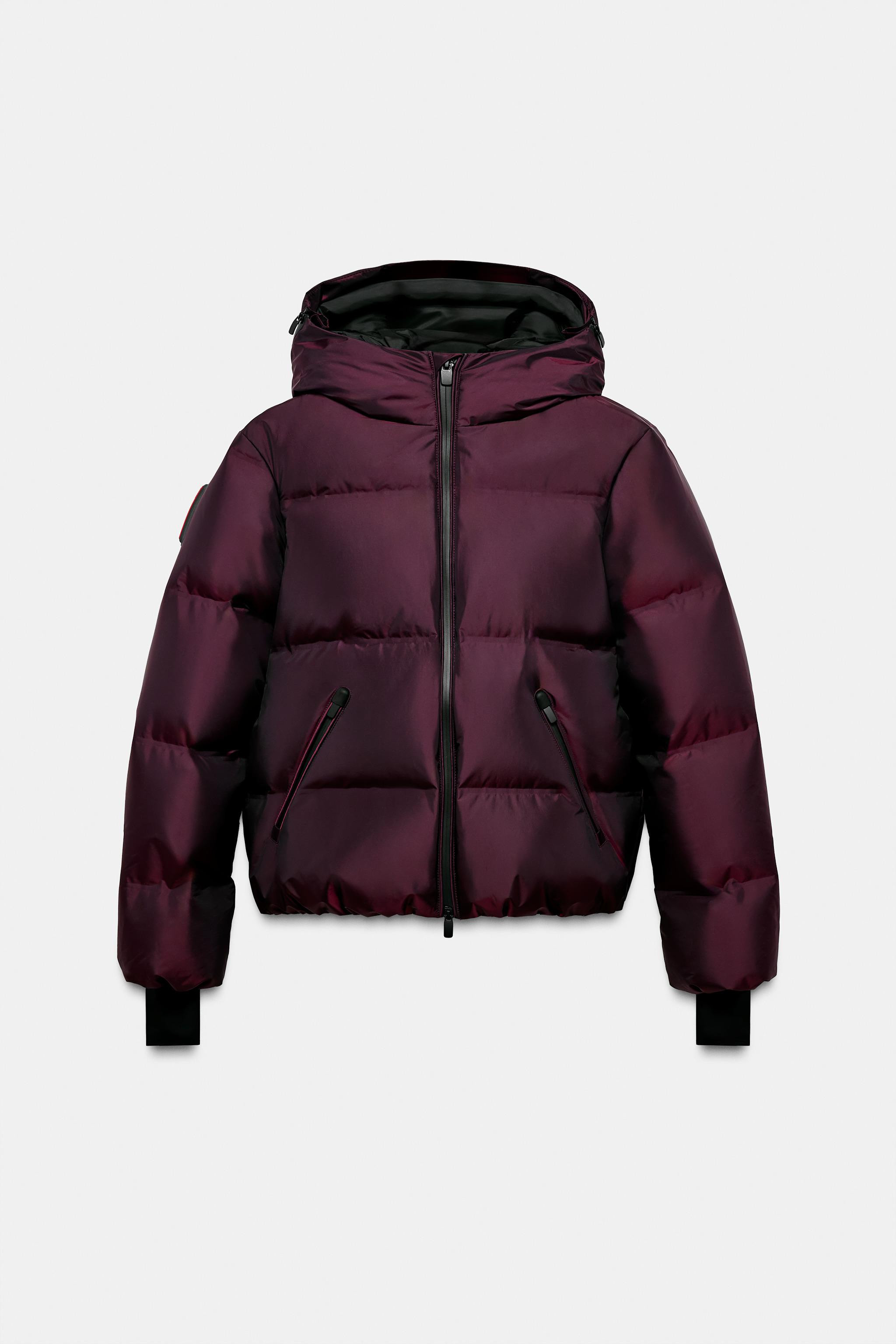 WATER RESISTANT WINDPROOF DOWN JACKET RECCO® TECHNOLOGY SKI COLLECTION | Zara US