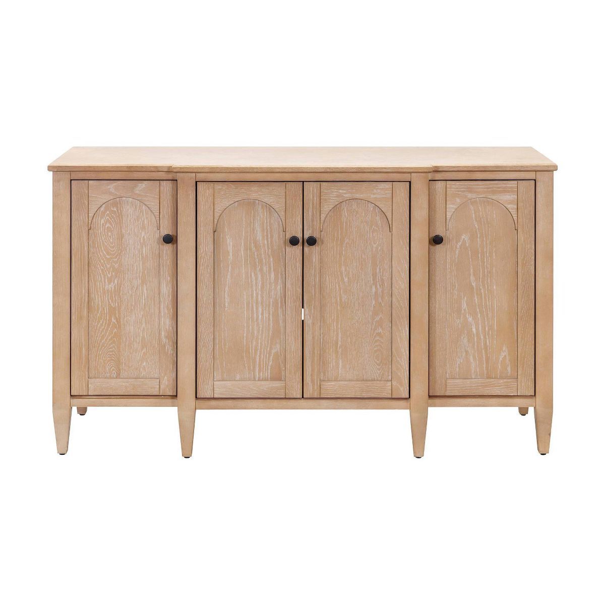 Modern Wood Console Laurel Collection Light Brown - Martin Furniture | Target
