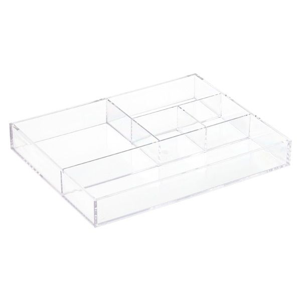 Acrylic Divided Tray | The Container Store