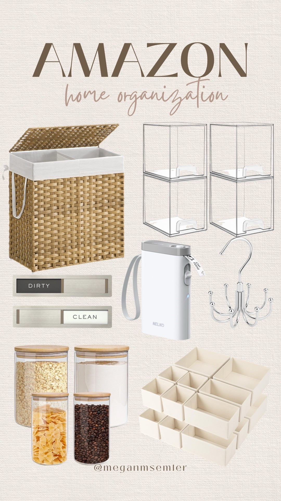 Amazon home organization 

#LTKHome #LTKSeasonal #LTKFindsUnder100