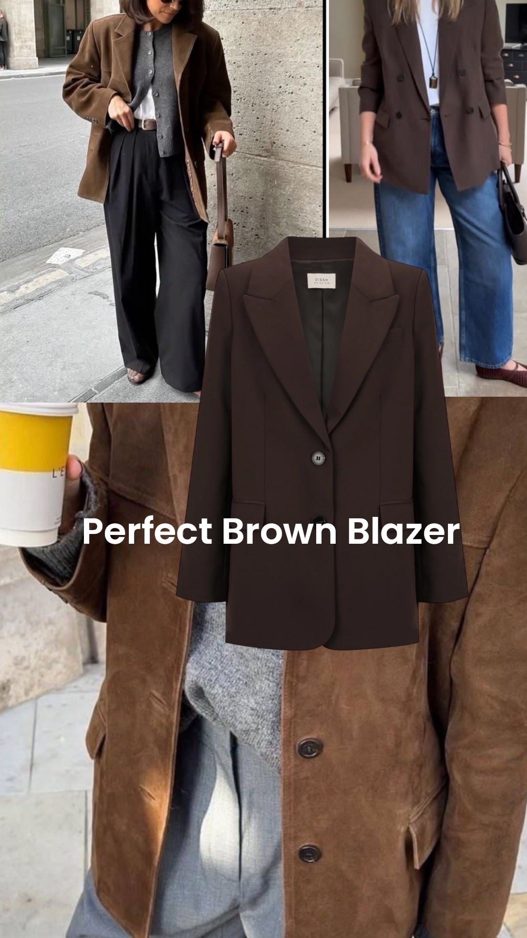 Brown blazer, autumn outfits, fall outfits

#LTKuk #LTKautumn #LTKeurope
