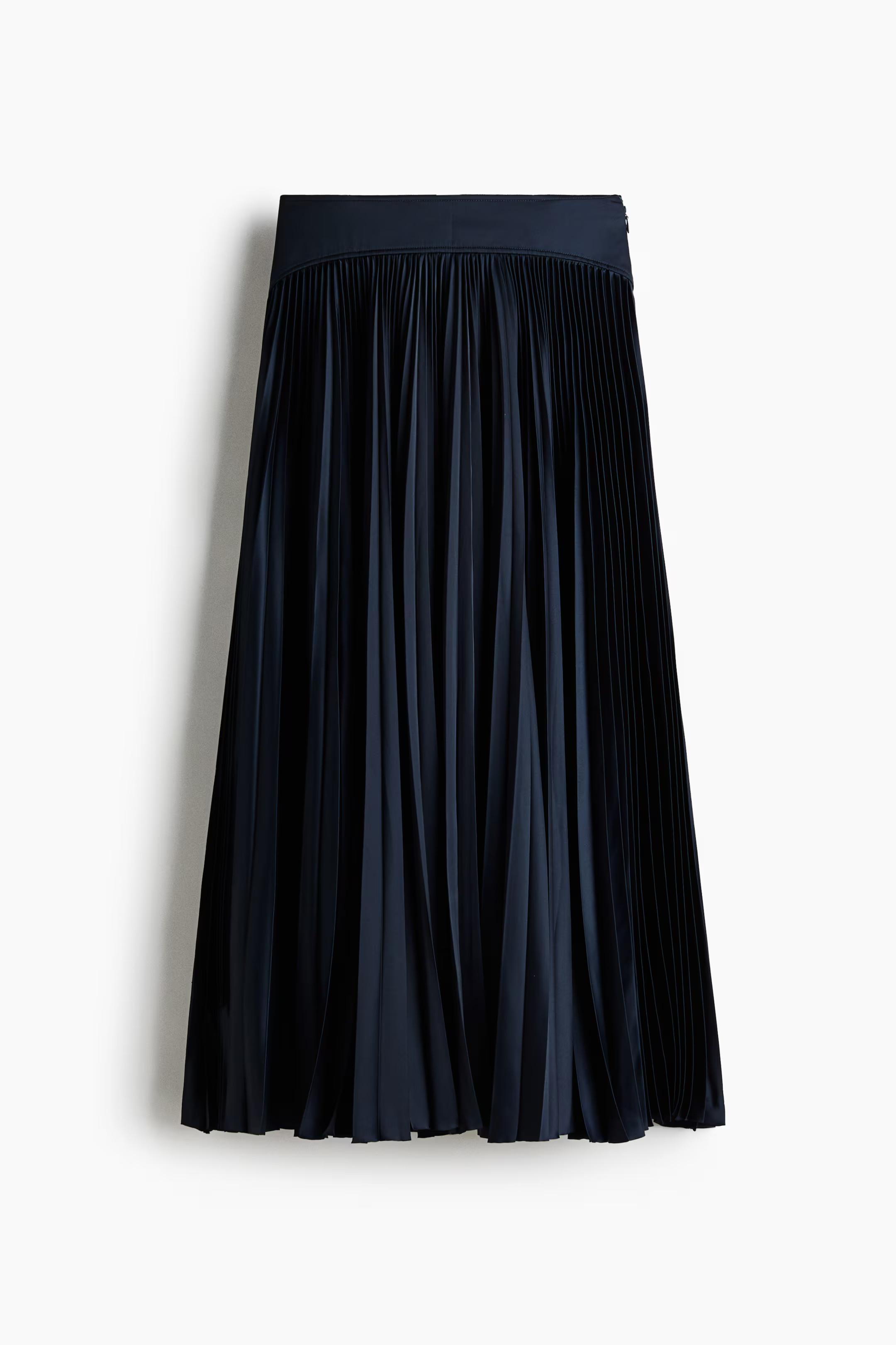 Pleated Skirt - Navy blue - Ladies | H&M US | H&M (US + CA)