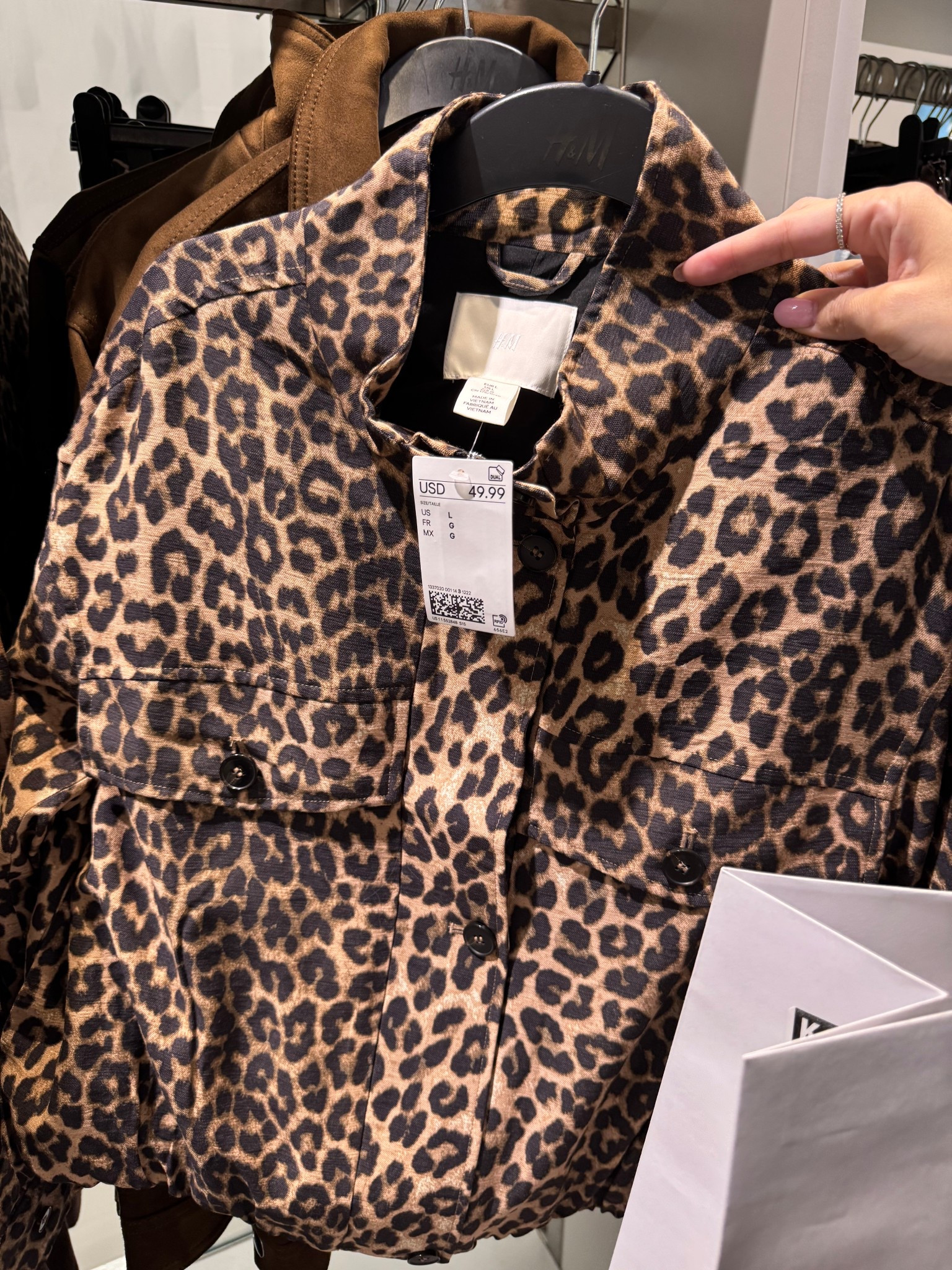 Funnel beck leopard print jacket  

#LTKOver40 #LTKWorkwear #LTKTravel