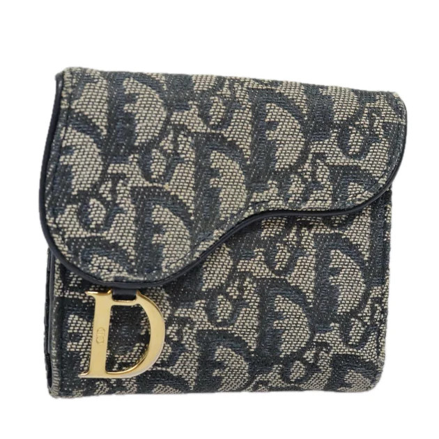 Dior Saddle  Canvas Wallet  (Pre-Owned) | Shop Simon