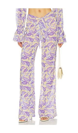 Bananhot Tommy Pants in Yellow,Purple. - size S | Revolve Clothing (Global)