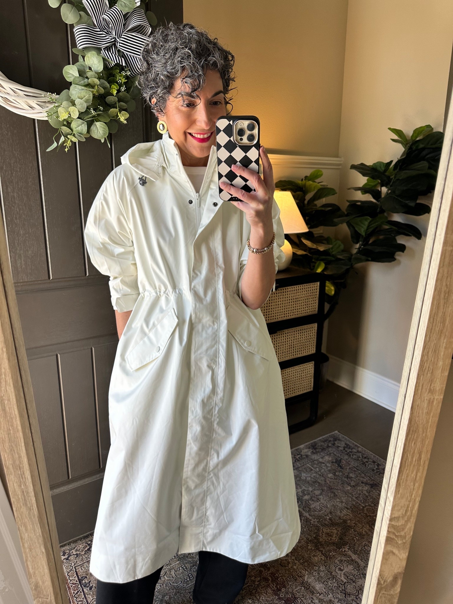 Quince Raincoat - I did a medium in this one bc I wanted a little extra room. 

#LTKSeasonal