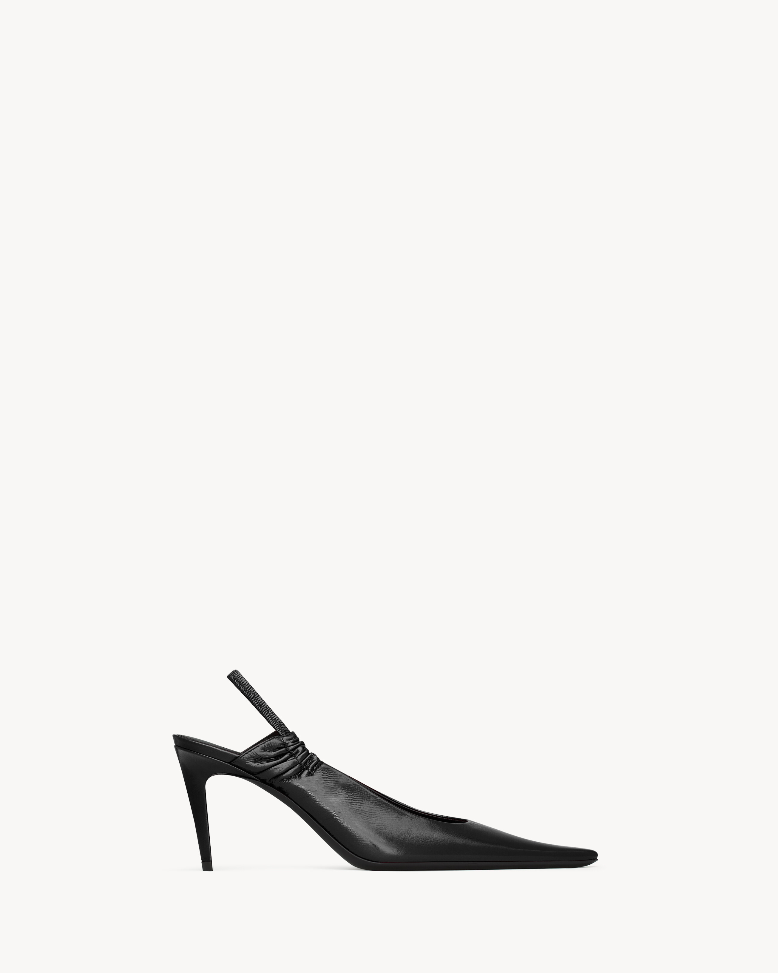 ANNE-MARIE slingback pumps in smooth leather | Saint Laurent Inc. (Global)