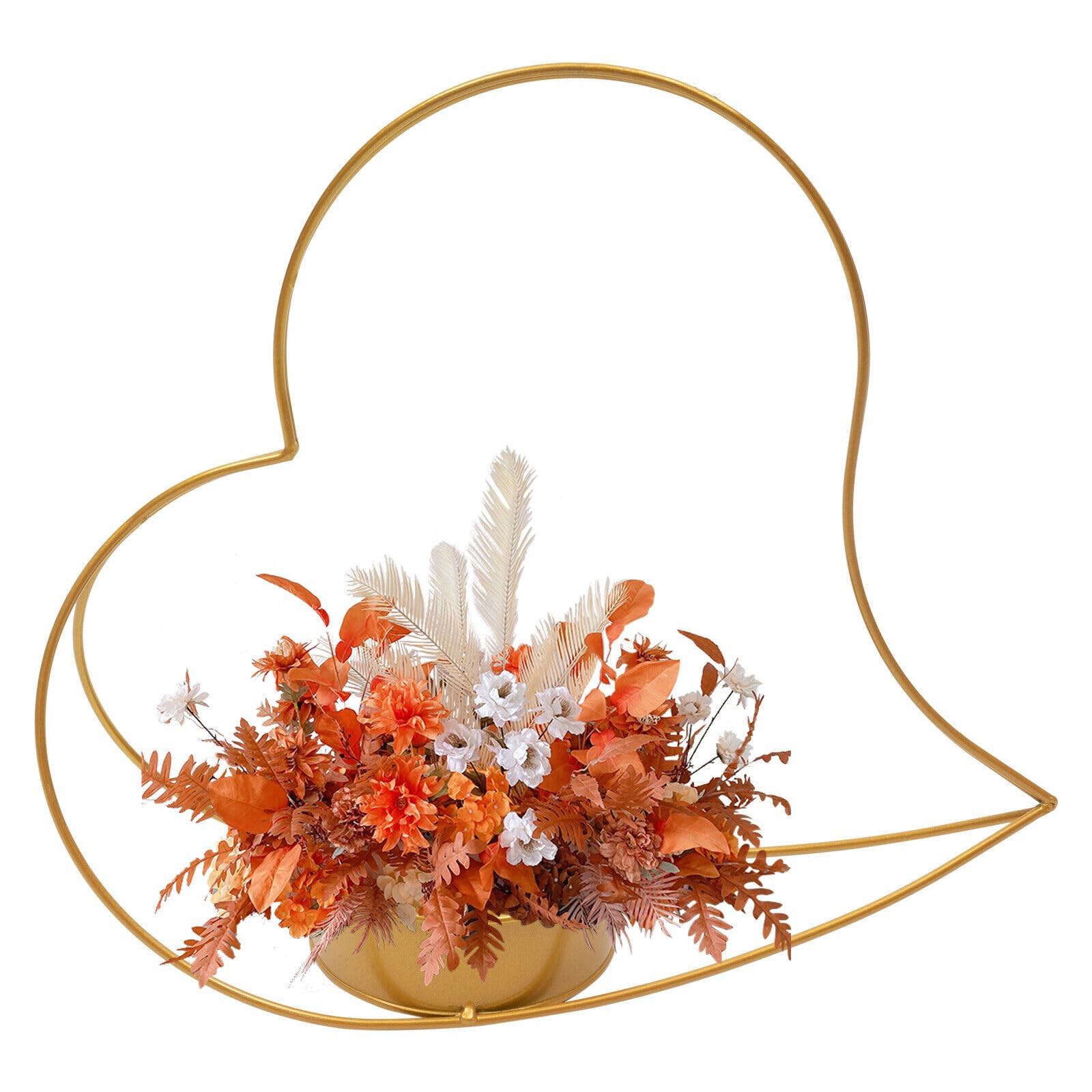 HinLIaDa 10 Pcs Gold Vases for Centerpieces Wedding, Metal Geometric Gold Centerpiece Elegant Wed... | Amazon (US)