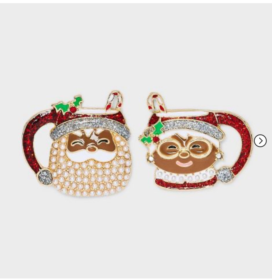 Santa and Mrs Claus earrings 

#LTKHolidaySale #LTKHoliday #LTKSeasonal