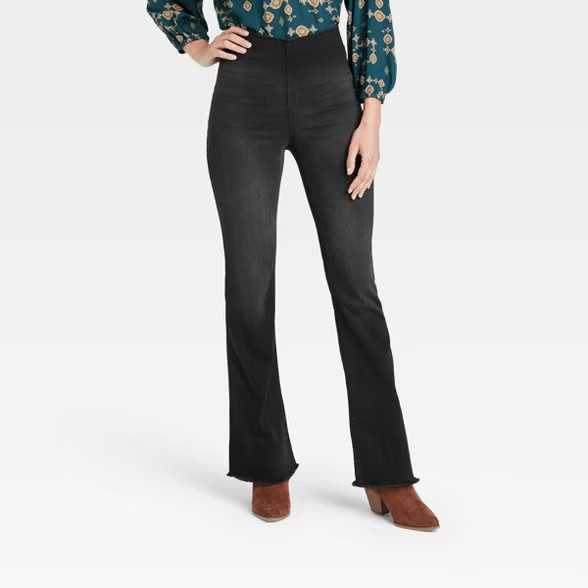 Women's High-Rise Flare Denim Pants - Knox Rose™ | Target