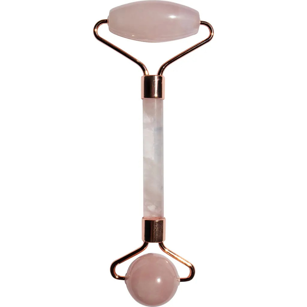 seree Jade-Green Aventurine Face Roller in Pink at Nordstrom | Nordstrom