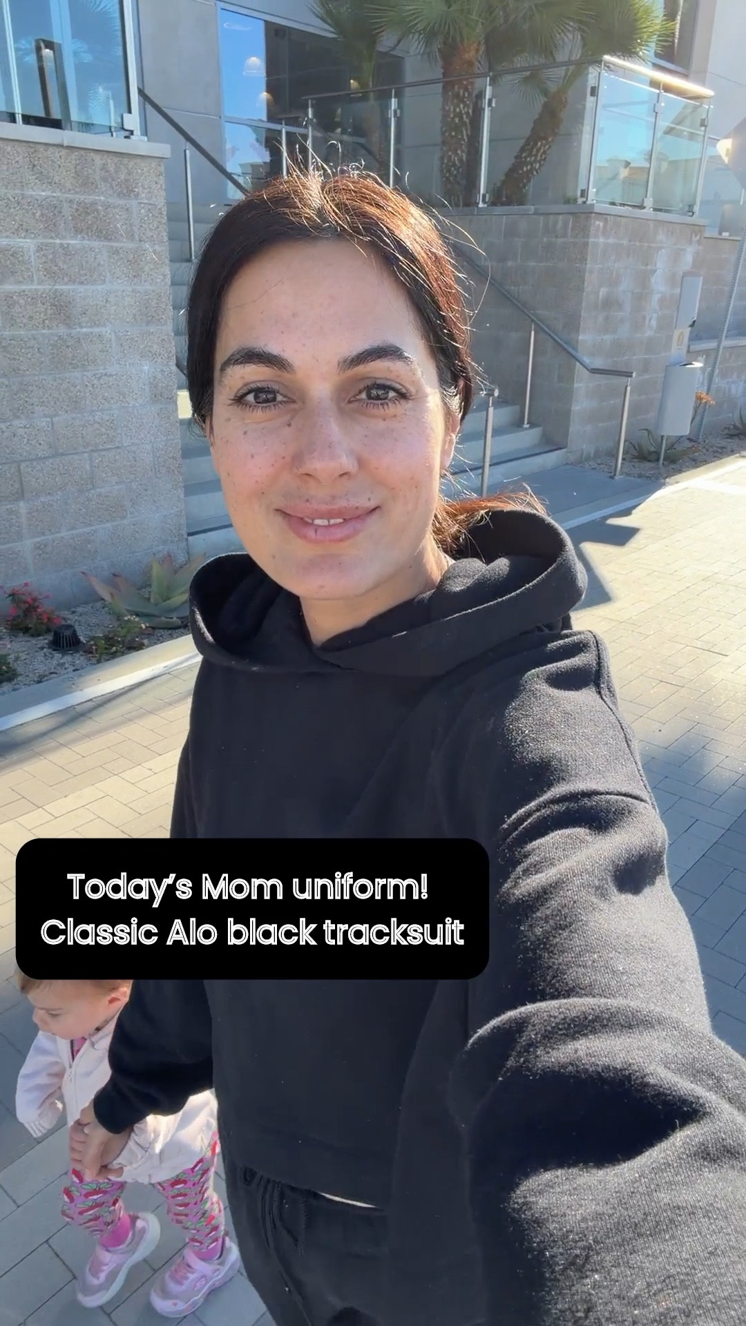 LOVE my Alo black tracksuit!!! It literally is my uniform! @Alo Yoga 

#LTKdayinmylife #LTKActive #LTKmomlife