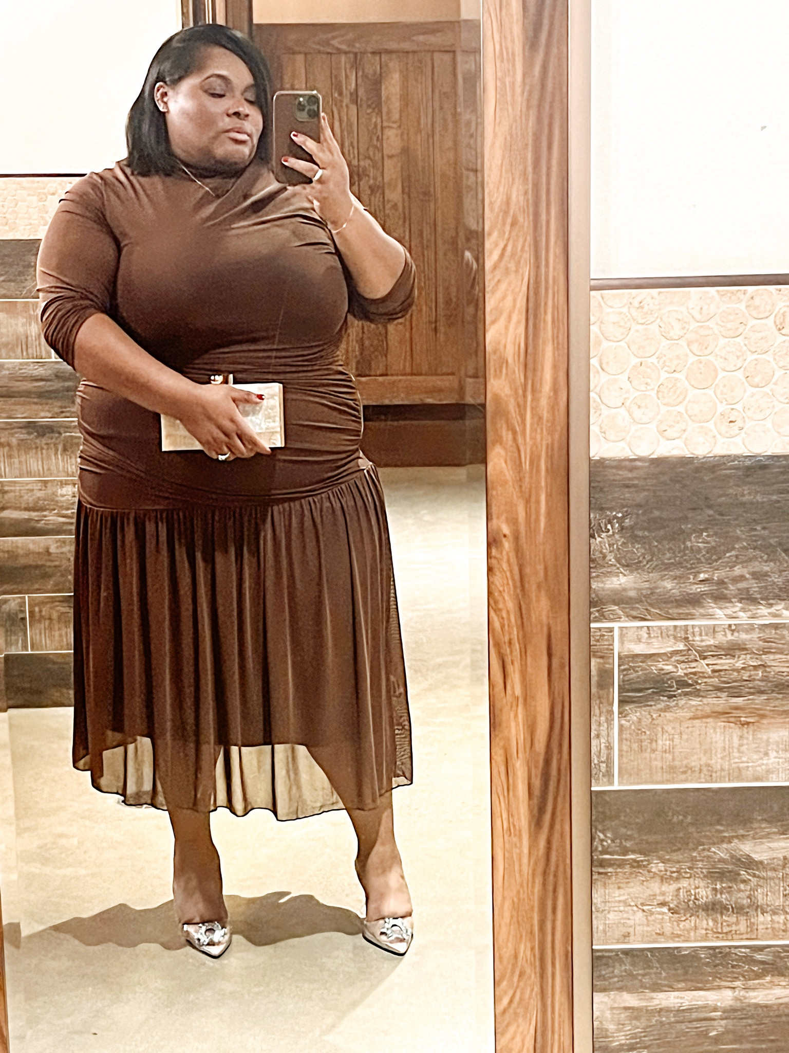 Brown cocktail dress 

#LTKStyleTip #LTKPlusSize #LTKFindsUnder50