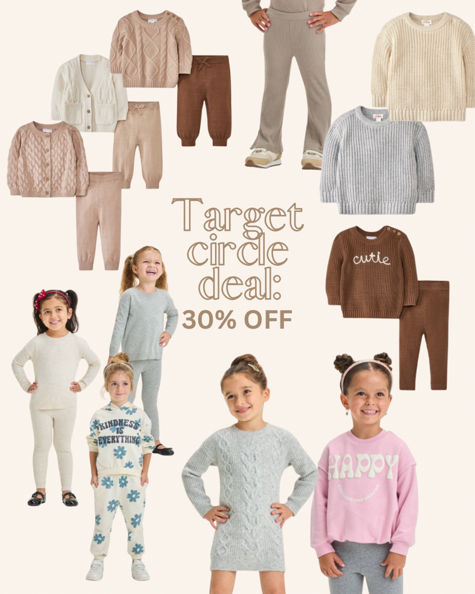 Target circle week deals: 30% toddler clothes, baby clothess

#LTKFamily #LTKSaleAlert #LTKKids