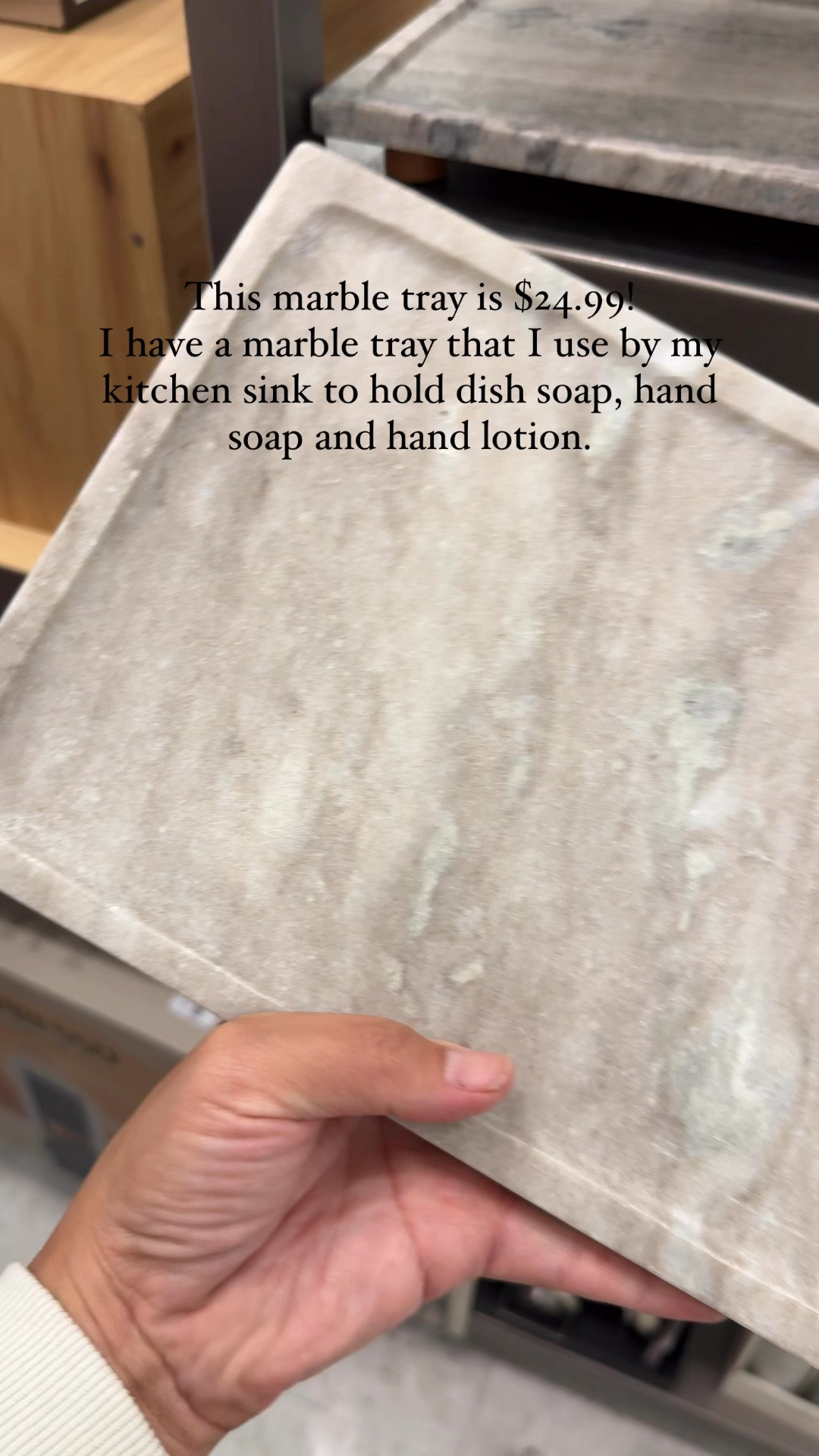 Love this marble tray and it’s only $24.99. You can decorate it so many ways. I use my marble tray by my kitchen sink to hold my dish soap, hand soap, and hand lotion  

#LTKFamily #LTKFindsUnder50 #LTKHome