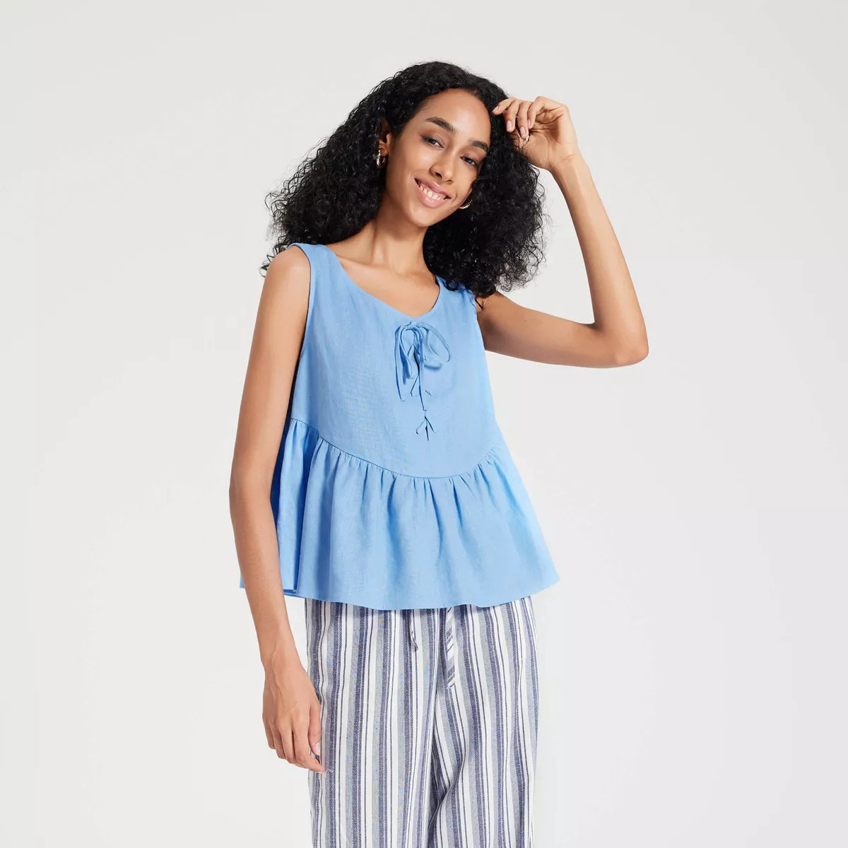 Women's Tie-Front Tank Top - Universal Thread™ | Target