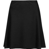 High-waisted miniskirt in flared stretch fabric | Hugo Boss (UK)