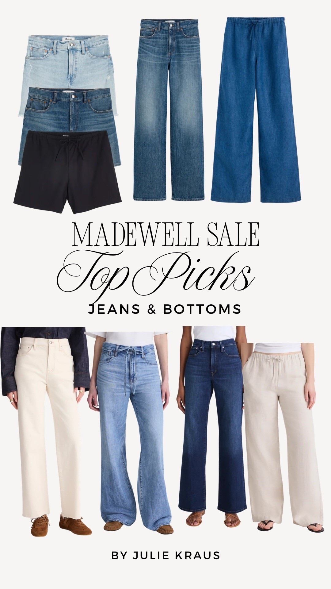 Madewell exclusive sale — picks for jeans, pull on pants, and shorts!

#LTKxMadewell
