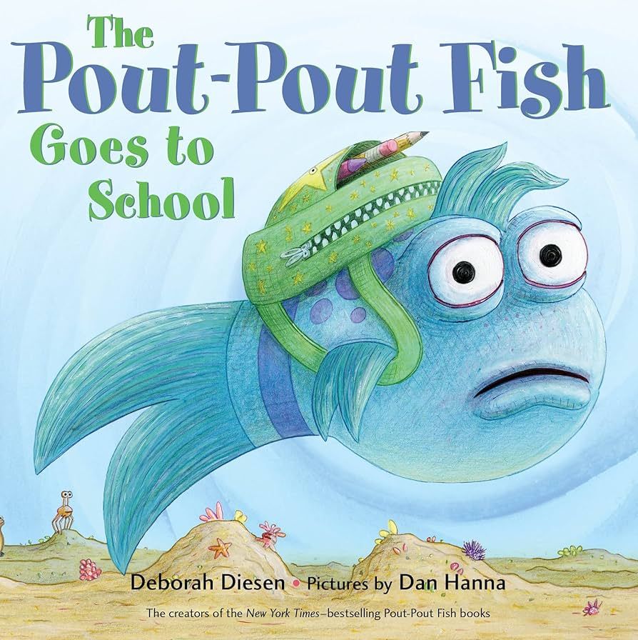 The Pout-Pout Fish Goes to School (A Pout-Pout Fish Adventure) | Amazon (US)