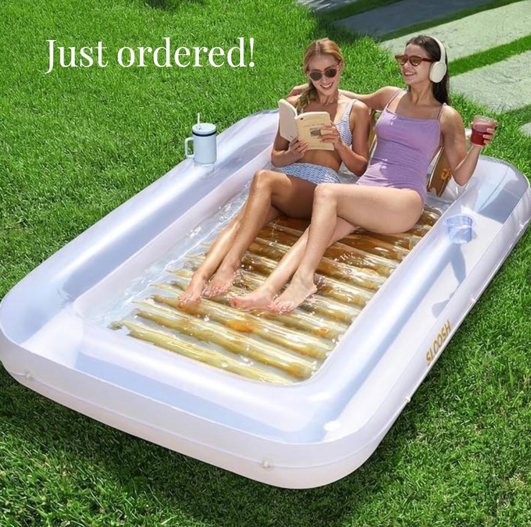 Just ordered! Tanning pool coming soon ☀️

#LTKdayinmylife #LTKTravel #LTKSwim