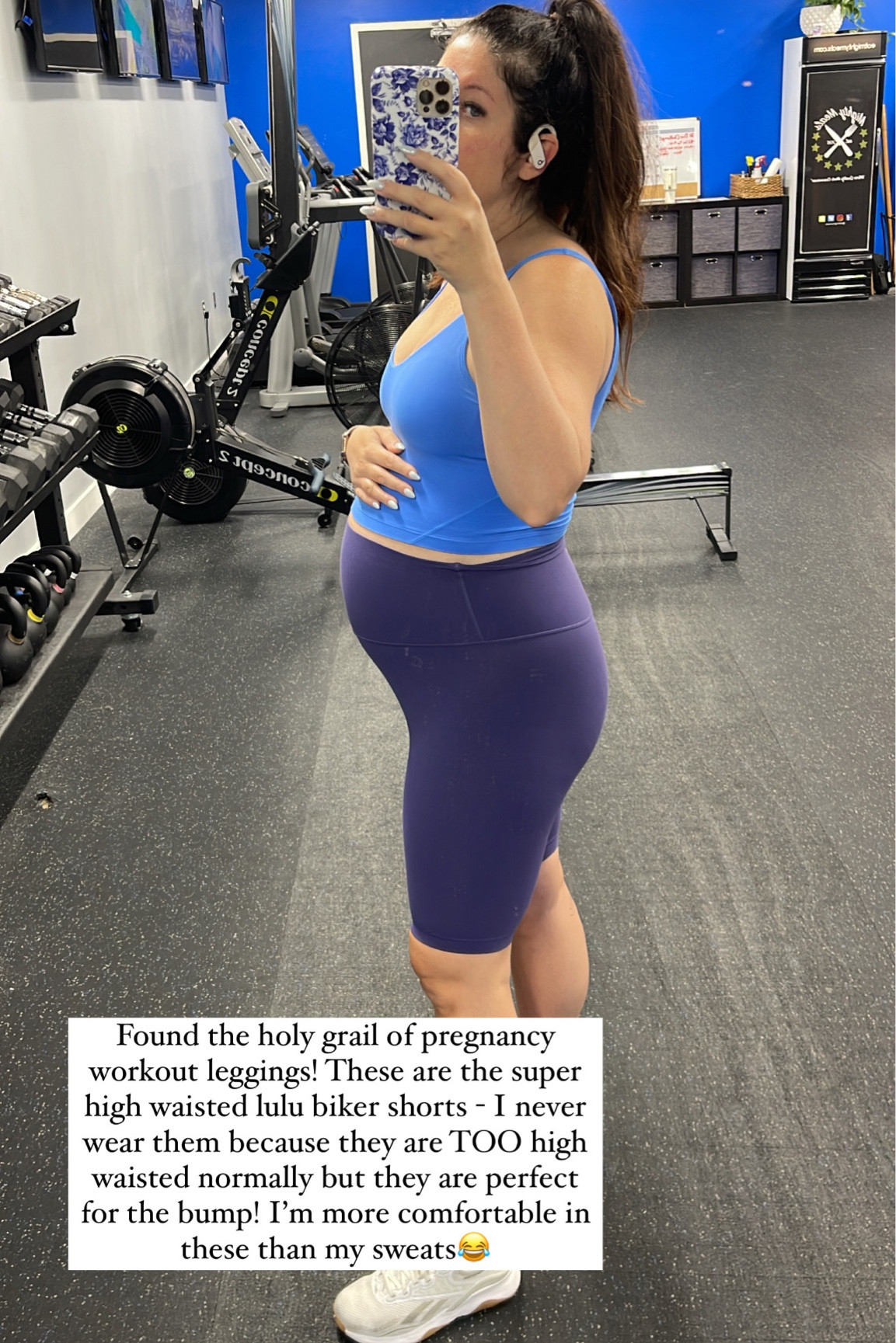 Lululemon align super high rise leggings biker shorts, wearing size 4

Maternity, bump friendly workout gear, workout set

#LTKfitness #LTKbump #LTKSeasonal