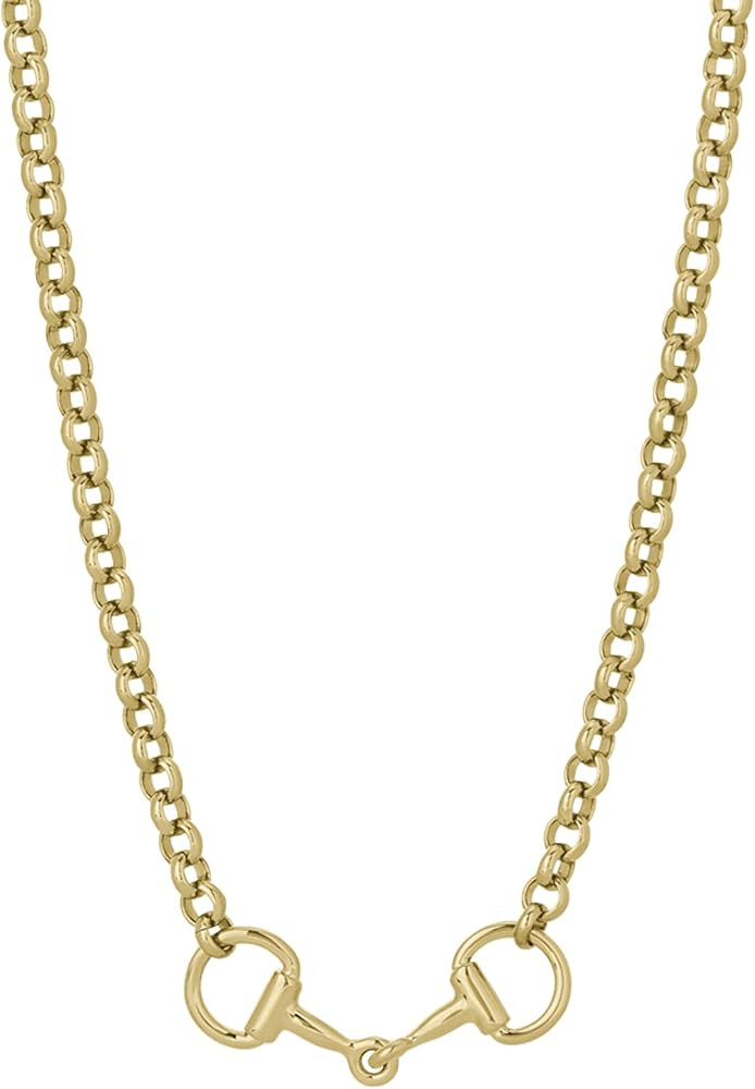 James Michelle Horse Bit Waterproof Necklace for Women | Amazon (US)