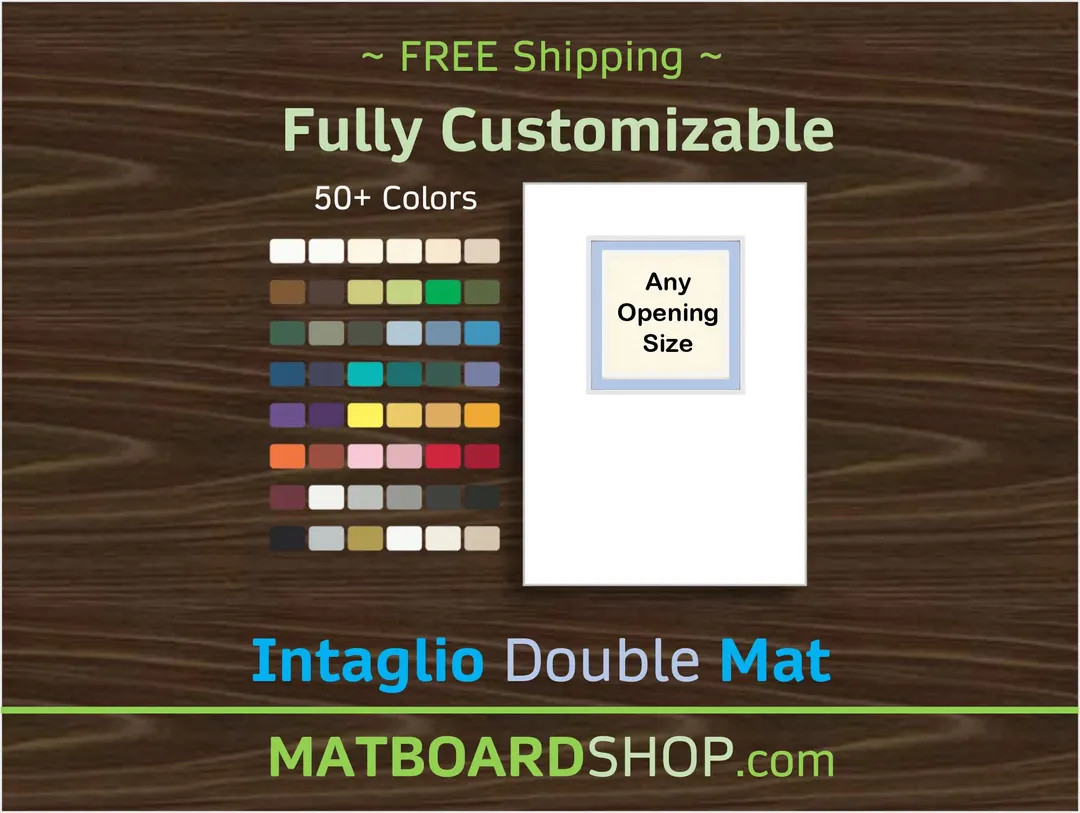 INTAGLIO Matboard [double layer] | Etsy (US)