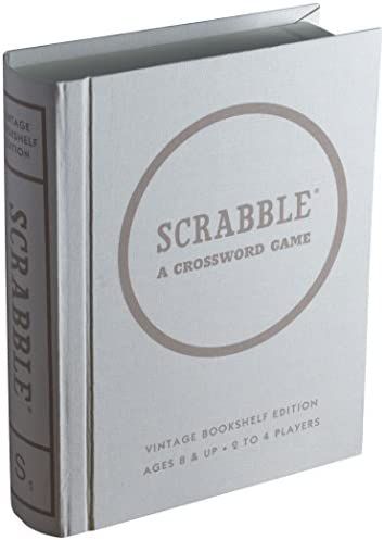 Winning Solutions Scrabble Linen Book Vintage Edition Board Game, One Size (21420) | Amazon (US)