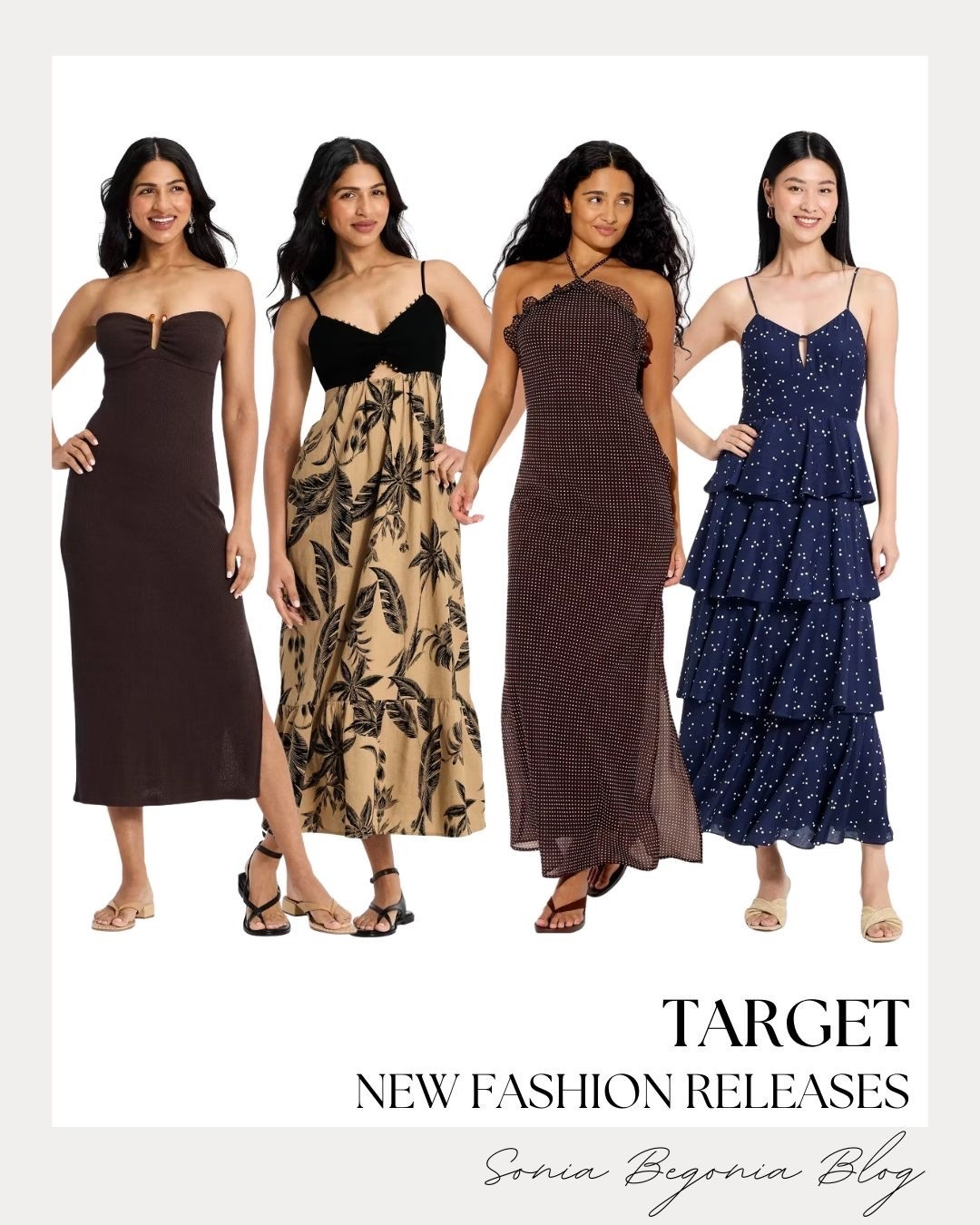 🎯 Summer style is calling! I am completely obsessed with these new dress arrivals from Target. From effortless strapless midis to gorgeous tiered maxi dresses, these pieces are perfect for everything from casual weekend brunches to elevated date nights.
I love how comfortable, breathable, and flattering each silhouette is. They are the ultimate warm-weather staples to refresh your wardrobe without breaking the bank. ☀️💃✨

#TargetStyle #TargetFinds #SummerDresses #MaxiDress #TargetFashion #OOTD #SummerOutfits

#LTKootd #LTKSeasonal