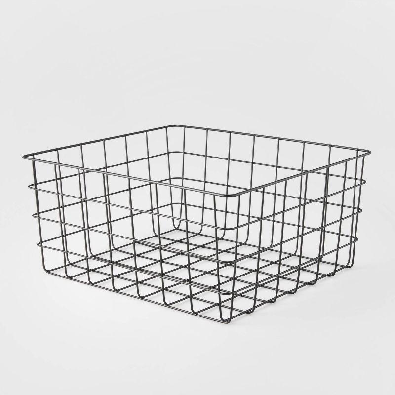 13" Rectangular Wire Decorative Basket - Brightroom™ | Target