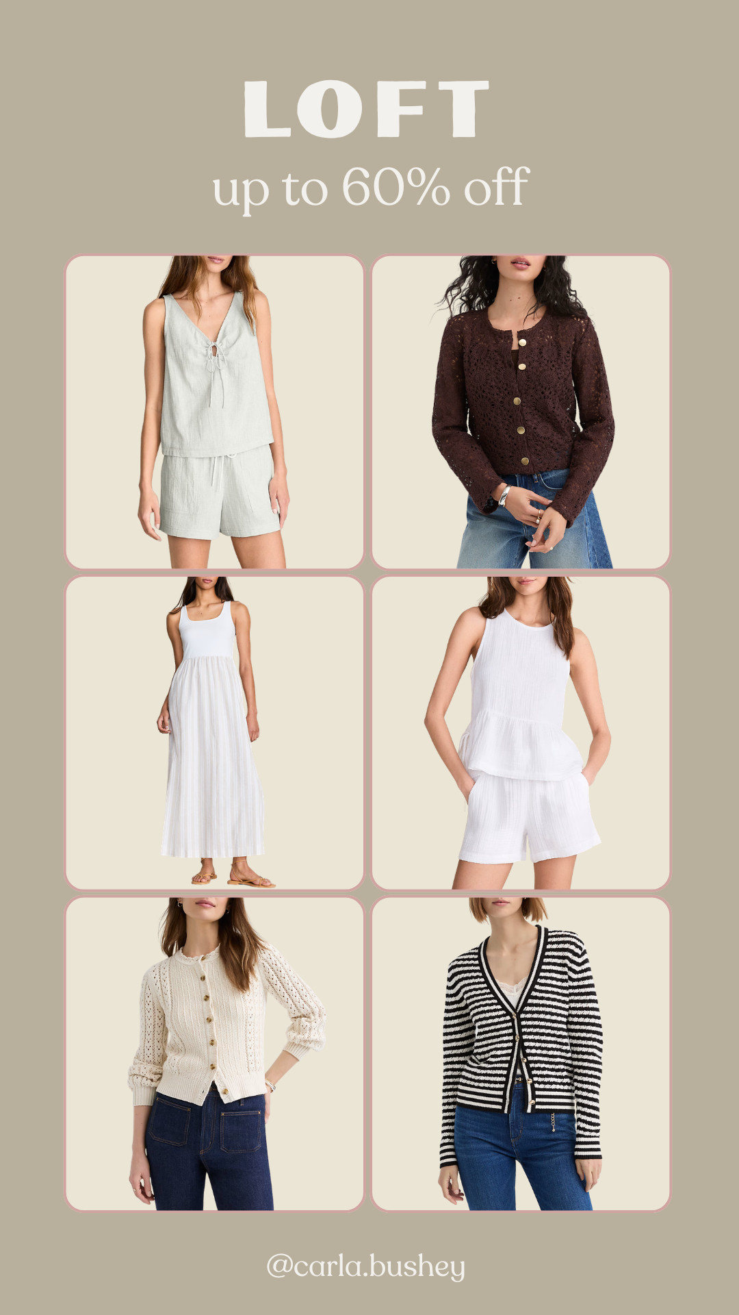 My favorites from the Loft sale!!



Summer outfits, vacation outfits beach, cardigan, crochet, linen, breathable, matching sets, carla.bushey 

 #LTKSeasonal #LTKSaleAlert #LTKTravel