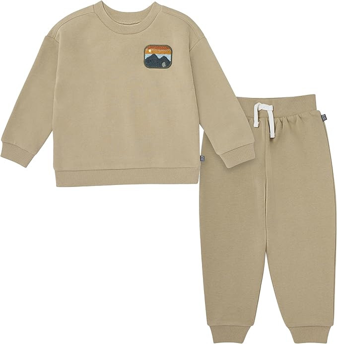 Modern Moments by Gerber baby-boys Sweatshirt and Jogger Set | Amazon (US)
