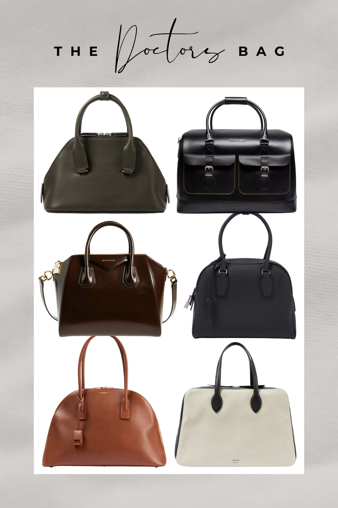 Stylish doctor style bags for 2025z 

#LTKTravel #LTKStyleTip #LTKItBag