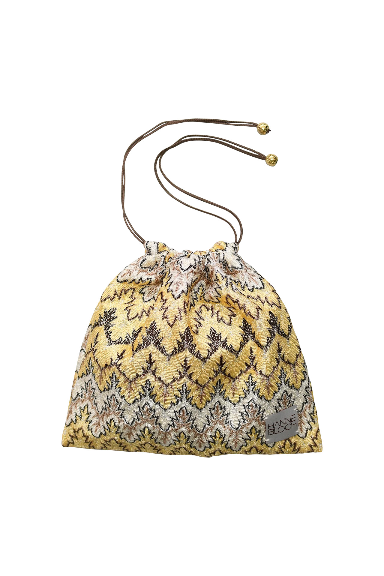 HANNE BLOCH - BW Knit Drawstring Bag | HANNE BLOCH