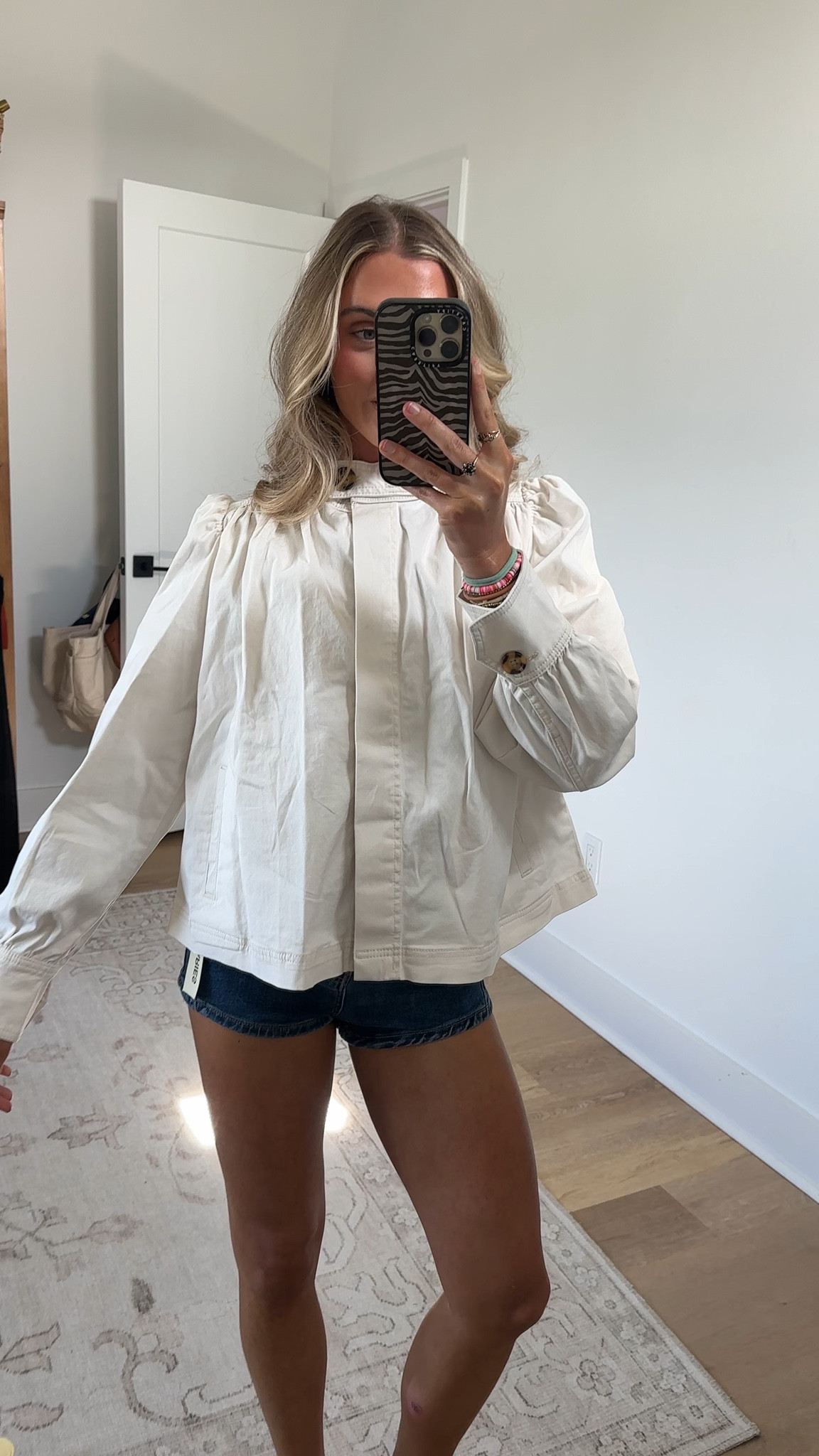 The kind of heirloom-worthy jacket that’ll be getting compliments ten years later. This Cropped Ruched Jacket from Scoop uses ruching like a styling trick—adding depth shape, and just enough interest to wake up your outfit. The cropped length keeps it fresh, and the mock neck adds a polished touch up top. With a fit that does that effortless cinched-but-not-tight thing, this is the layer you’ll definitely wear on repeat Only at Walmart

#LTKootd #LTKSeasonal #LTKSaleAlert