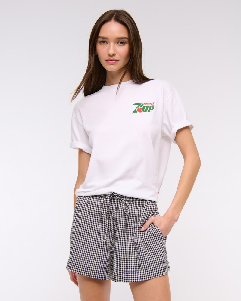 Oversized 7UP Graphic Tee | Abercrombie & Fitch (US)
