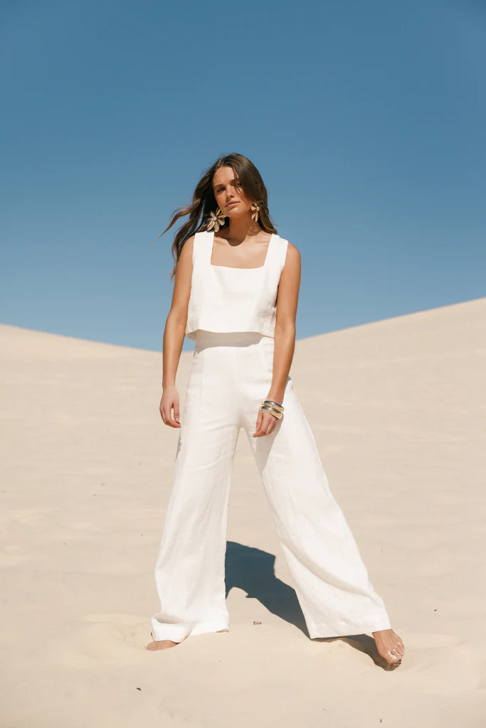 Devlin Pant - Cloud White | Petal & Pup (US)