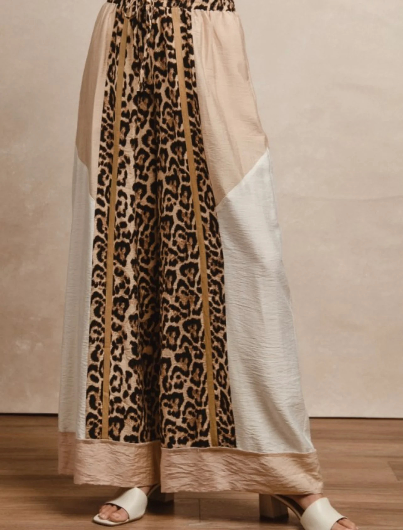 Blissful Dream Satin Pant - Leopard | Statement Boutique