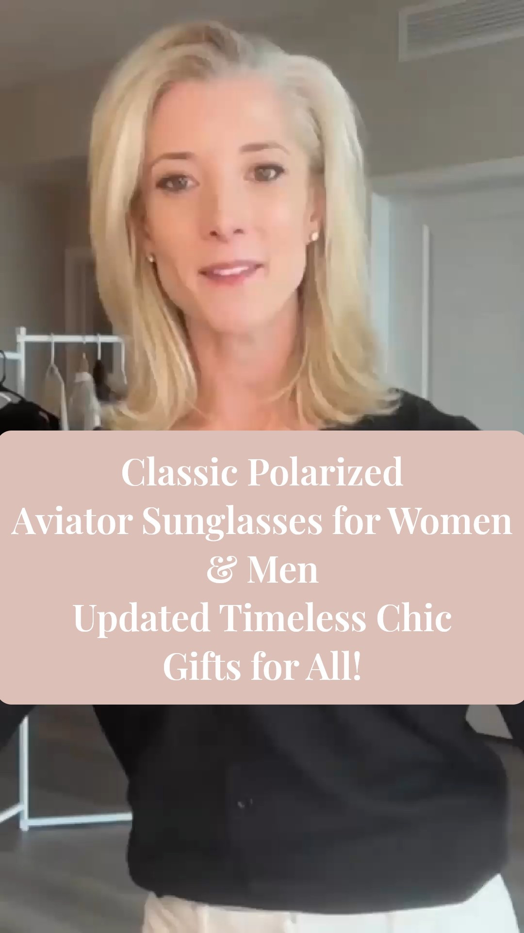 Classic Polarized Aviator Sunglasses for Women & Men
Updated Timeless Chic-Gifts for All! 

Ray-Ban RB3449 Aviator sunglasses bring a fresh twist to the timeless 1937 design with their semi-rimless style. These lightweight sunglasses feature darted metal grommets, giving them a sporty vibe. The flat-edged metal temples and plastic end tips add a unique touch. 
Enjoy all-day comfort while you’re out and about.

#LTKGiftGuide #LTKHoliday #LTKStyleTip