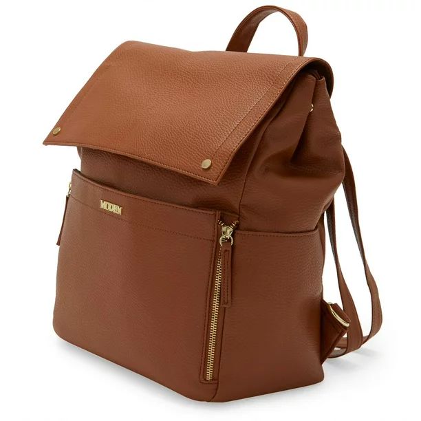 MoDRN Diaper Bag Convertible Backpack, Cognac - Walmart.com | Walmart (US)