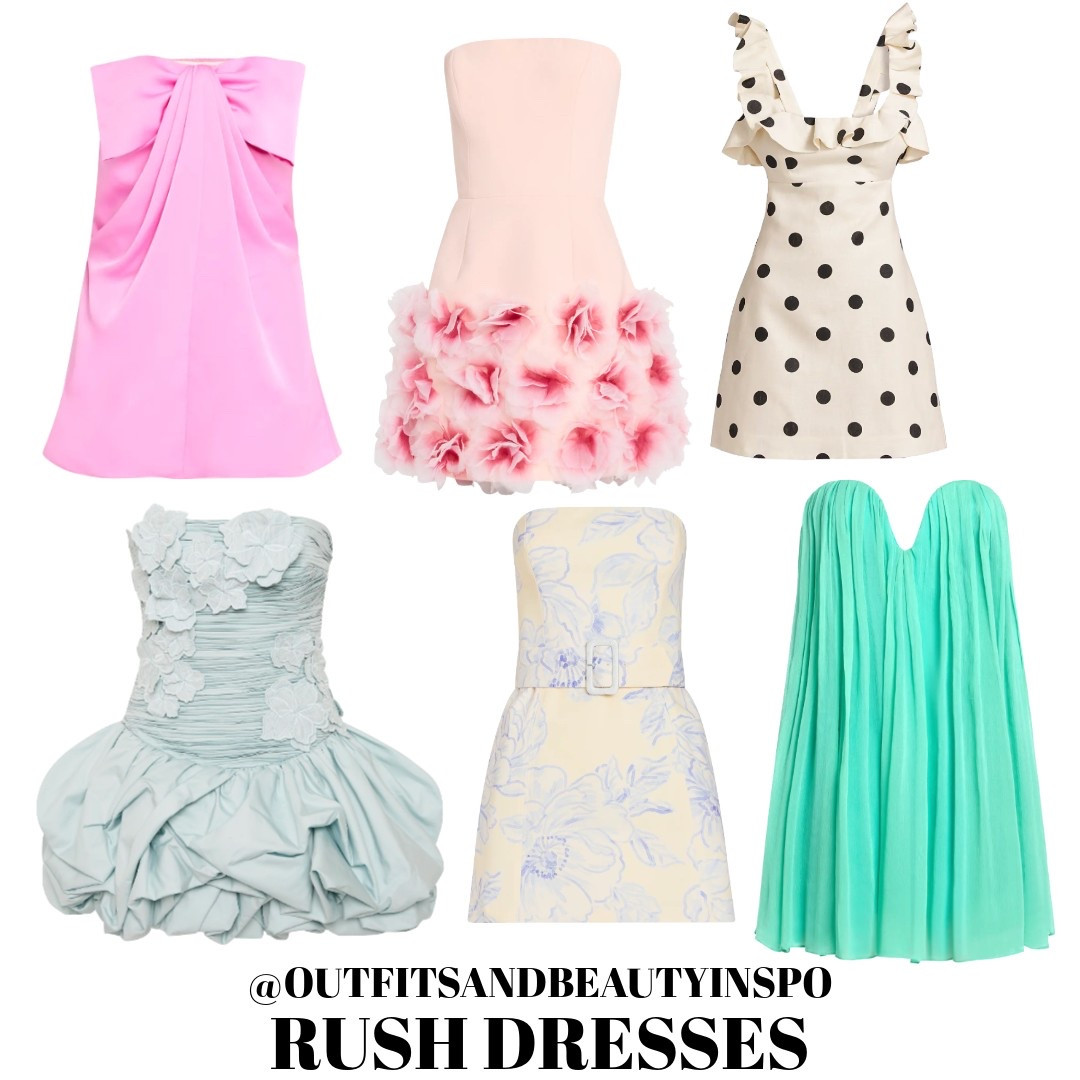 Sorority Rush Dresses💐🌈🤍

#LTKBeauty #LTKStyleTip