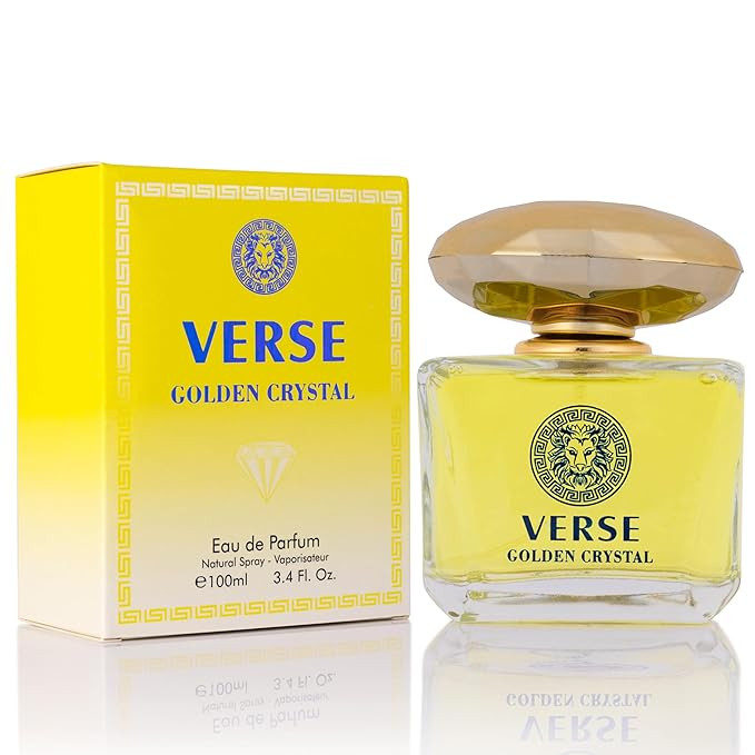 Verse Golden Crystal for Women 3.4 fl Oz - Floral Fruity Fragrance - Top Notes of Amalfi Lemon, B... | Amazon (US)