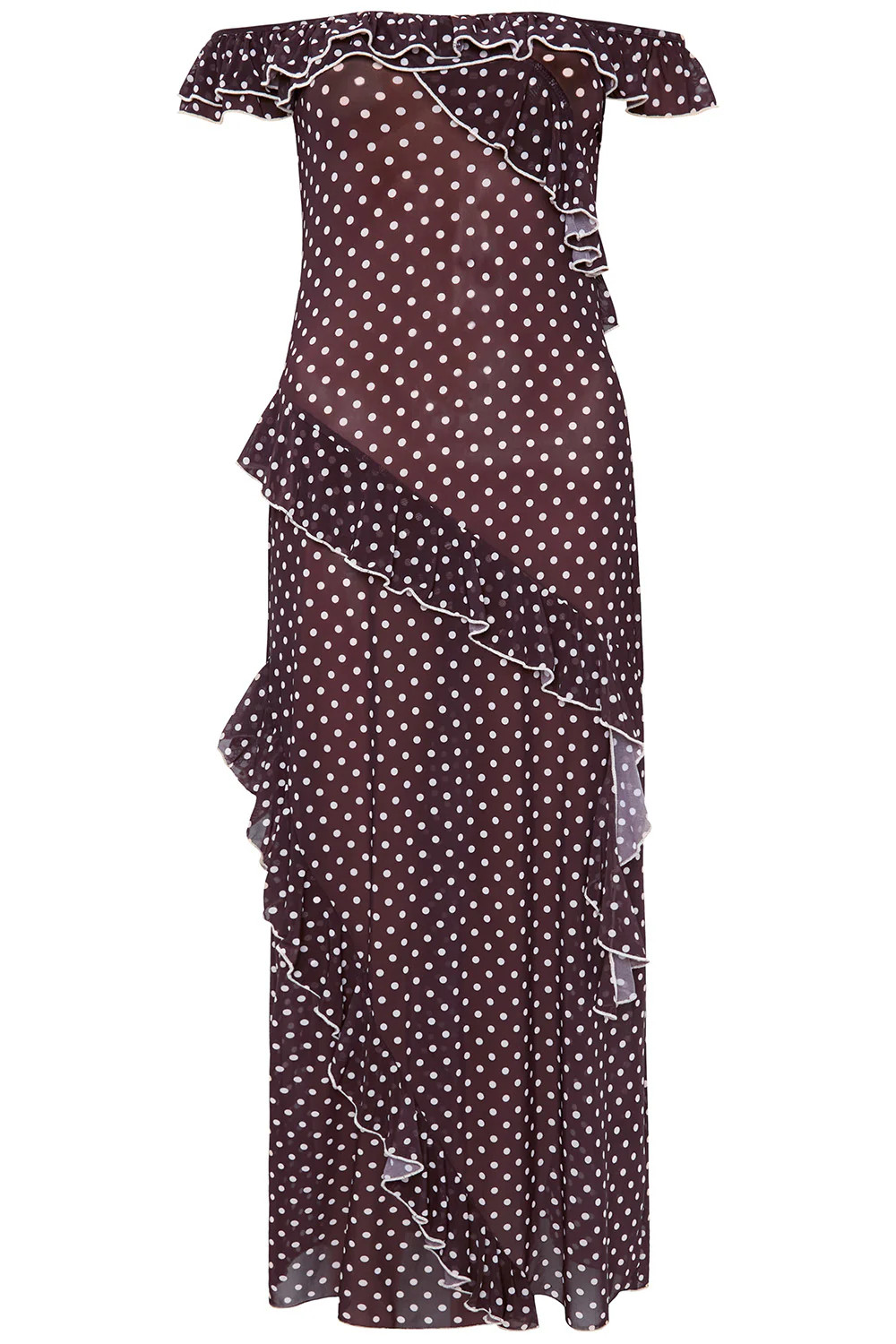Coco Dot Mesh Dress | VETCHY LLC