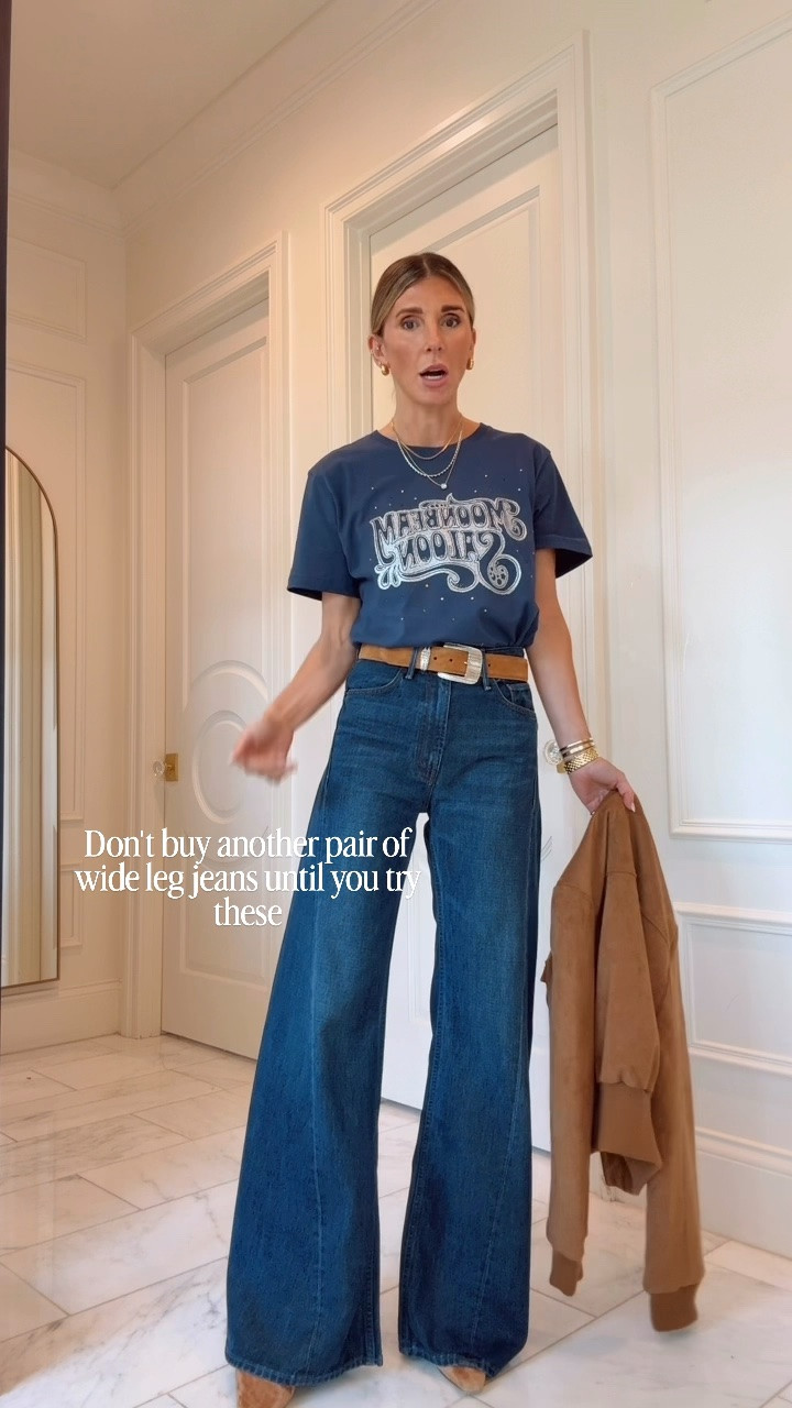Don't buy another pair of jeans until you try these. I suggest sizing down on size. I'm 5'7 wearing size 24
