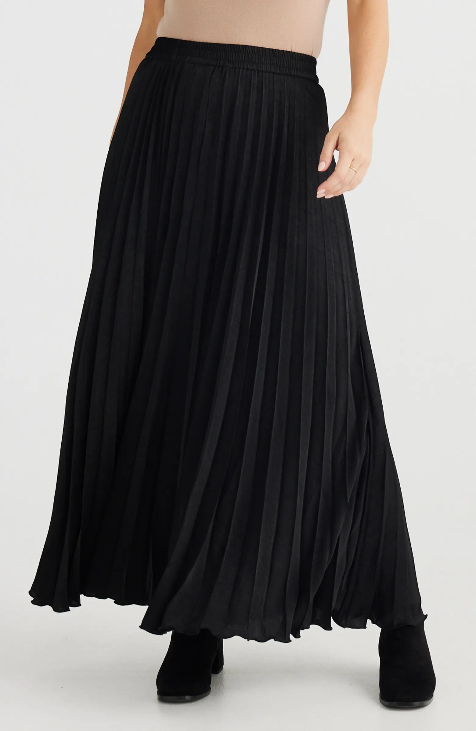 Alias Pleated Maxi Skirt | Nordstrom
