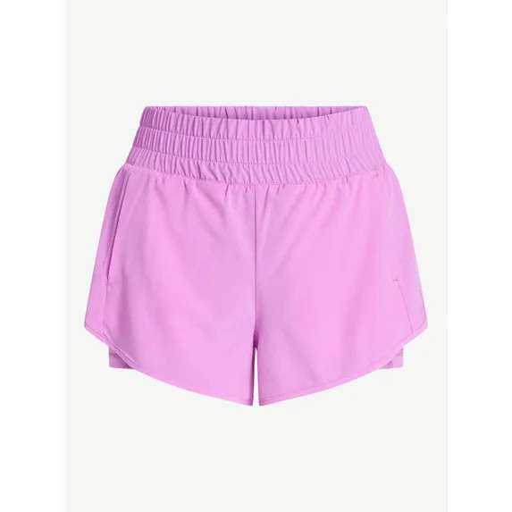 Avia Women's and Women's Plus Running Shorts with Bike Liner, 3" Inseam, Sizes XS-4X | Walmart (US)